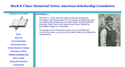 Desktop Screenshot of markulmerscholarship.org